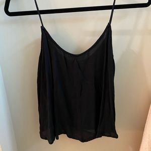 free people black tank top